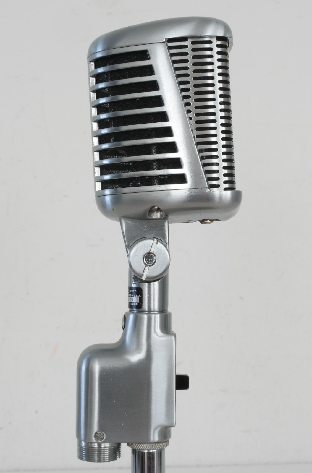 Astatic 77 Dynamic Cardioid Microphone with Stand and Cable