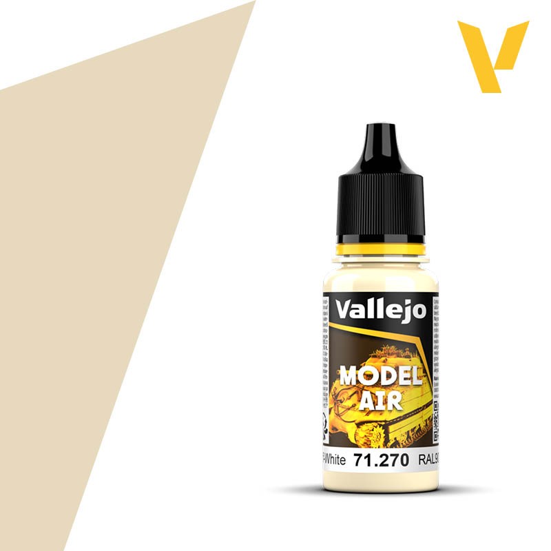 Vallejo Model Air 71270 Off-White Acrylic Paint