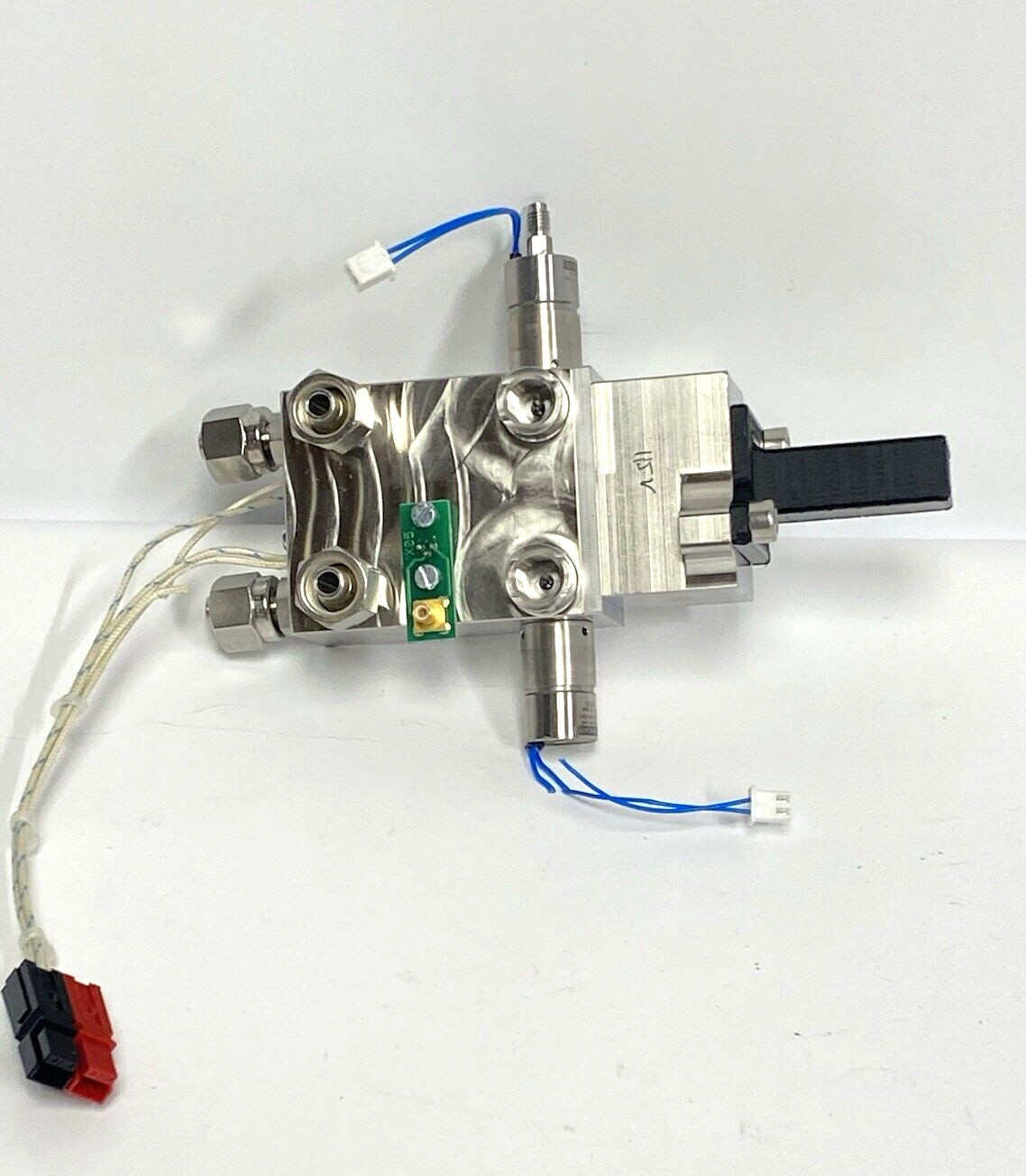 V&F Pressure Regulating Unit for 2 Sample Gas Inlets 800459 NEW Damaged
