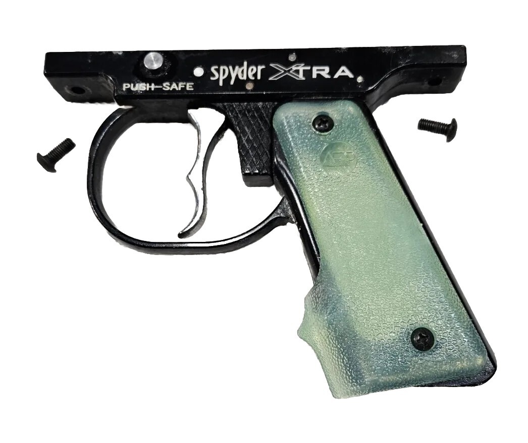 Spyder Xtra Paintball Gun Mechanical Trigger Clear Grip Frame Free Shipping