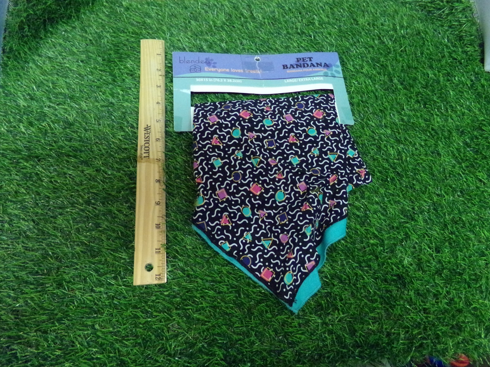BLENDED PET Dog Bandana, L/XL. NWT