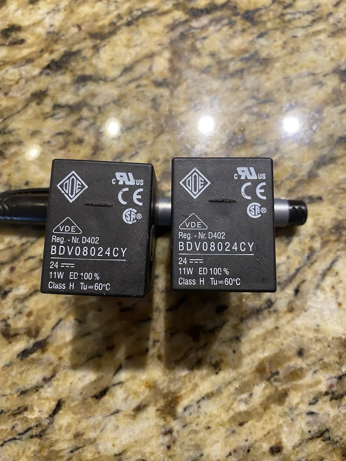 Ode Solenoid Coils BDV08024CY 24VDC, 11W - Excellent Condition