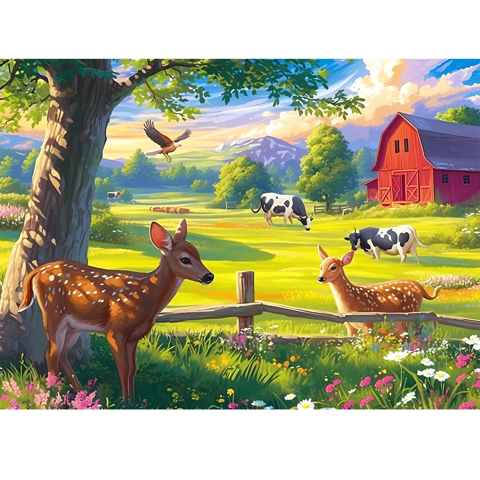 300 Pieces Puzzles for Adult Jigsaw Puzzle 300 Piece Children 20.5x15 inches