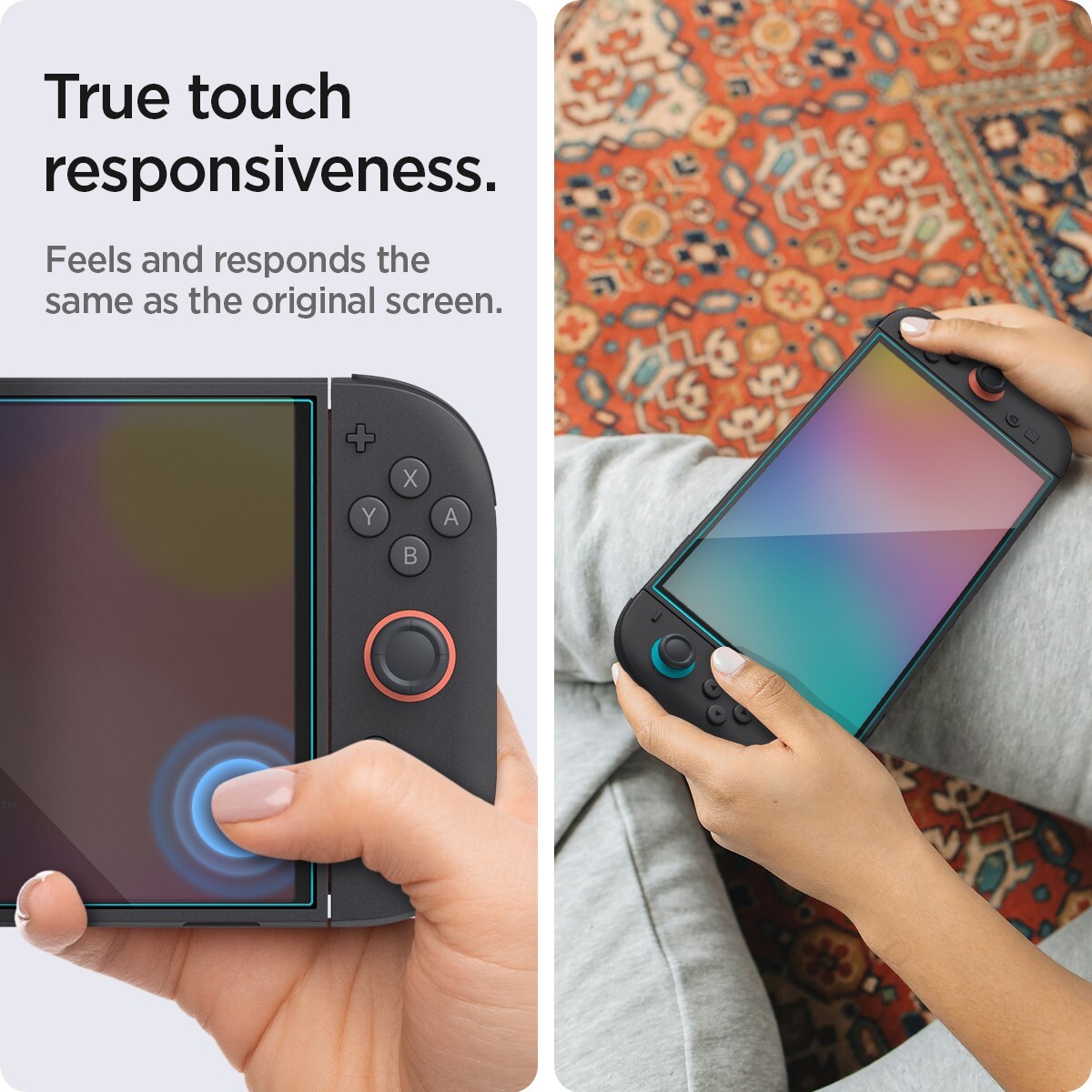For Nintendo Switch 2 | Spigen GLAS.tR EZ Fit Screen Protector