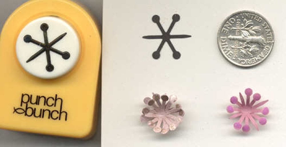 Small Jack Shape Paper Punch by Punch Bunch Scrapbook-Cardmaking-Quilling