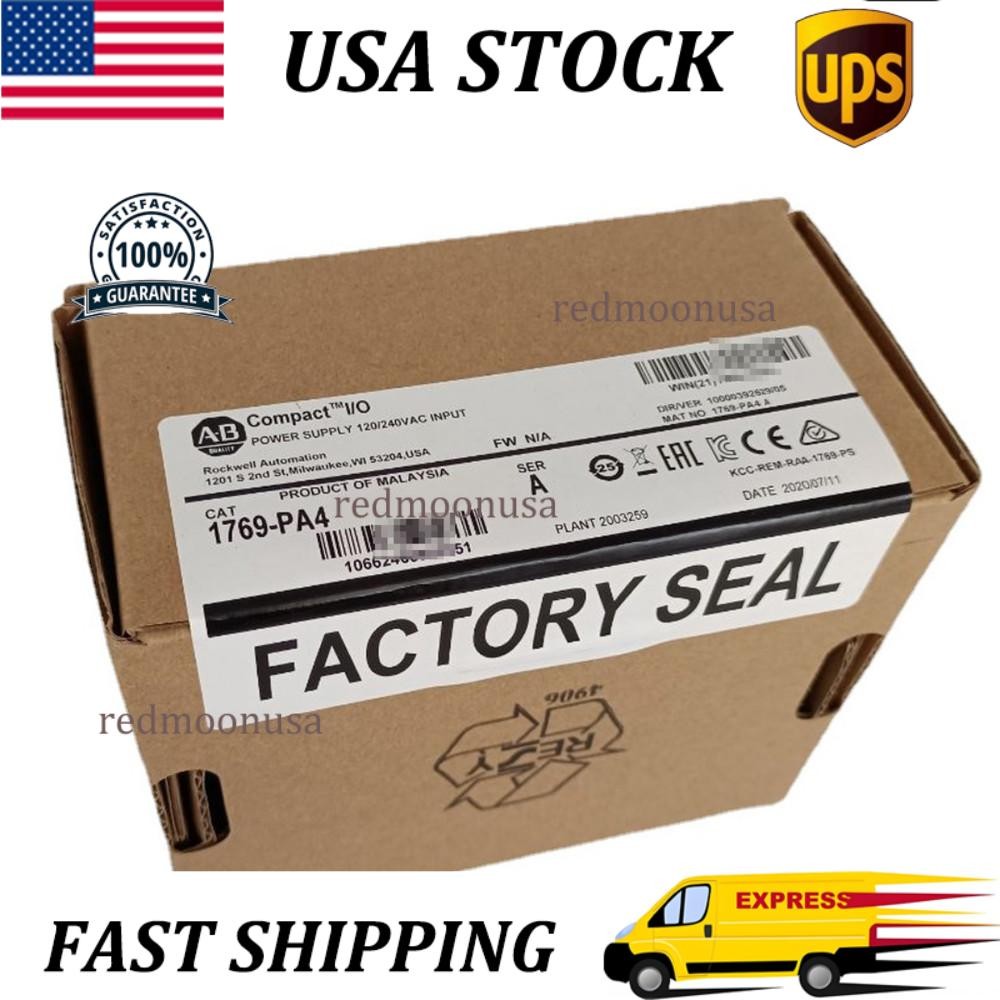 New Factory Sealed AB 1769-PA4 /A CompactLogix Power Supply 1769PA4