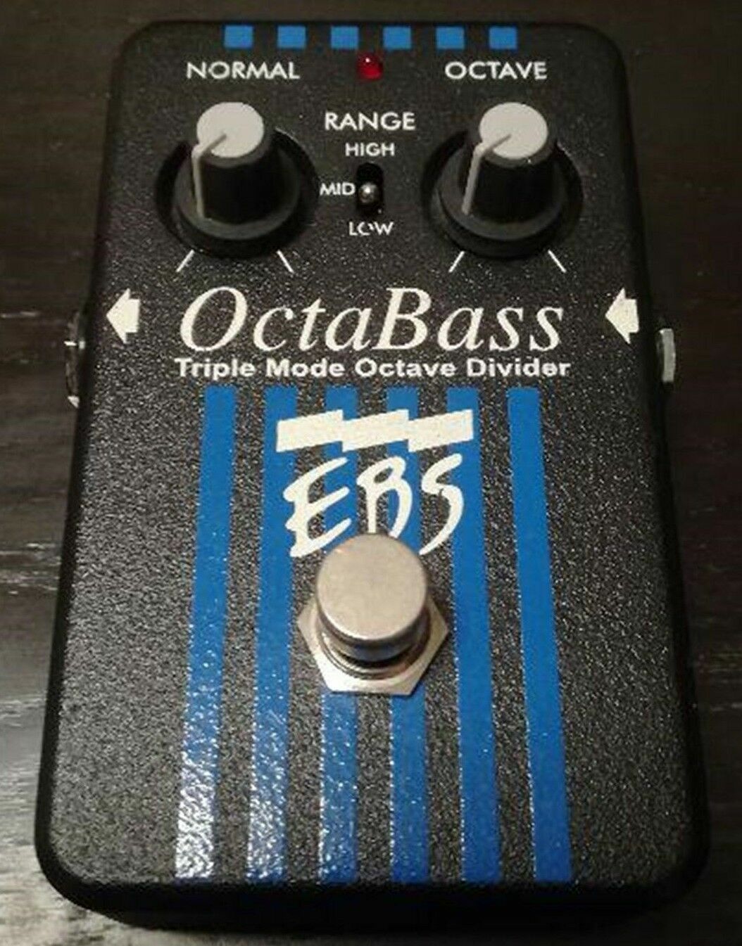 EBS-OC OctaBass EBS Triple Mode Octave Divider Guitar Effects Pedal From Japan