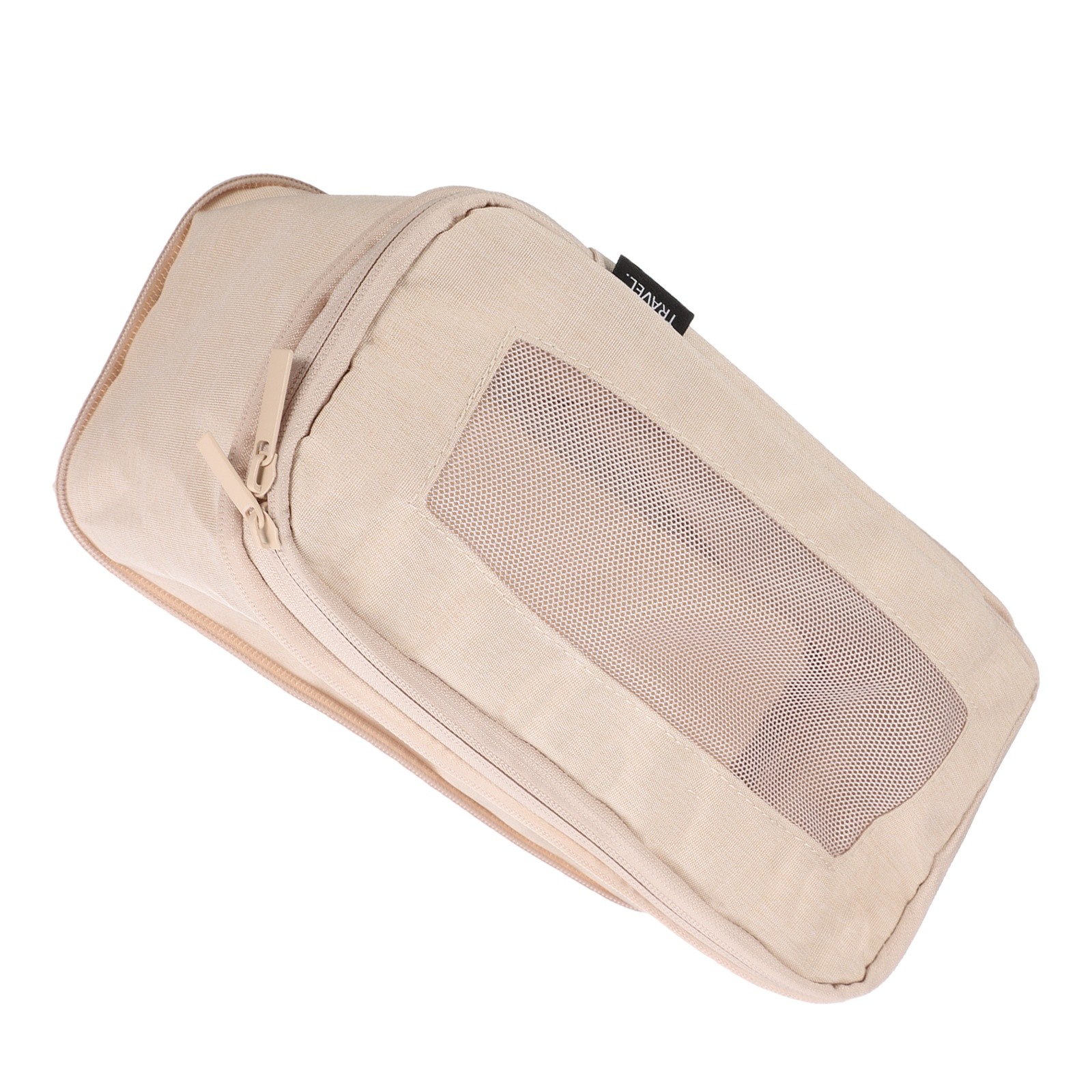 Compression Packing Cube for 26x12x13cm Lightweight Luggage Organizers,Beige