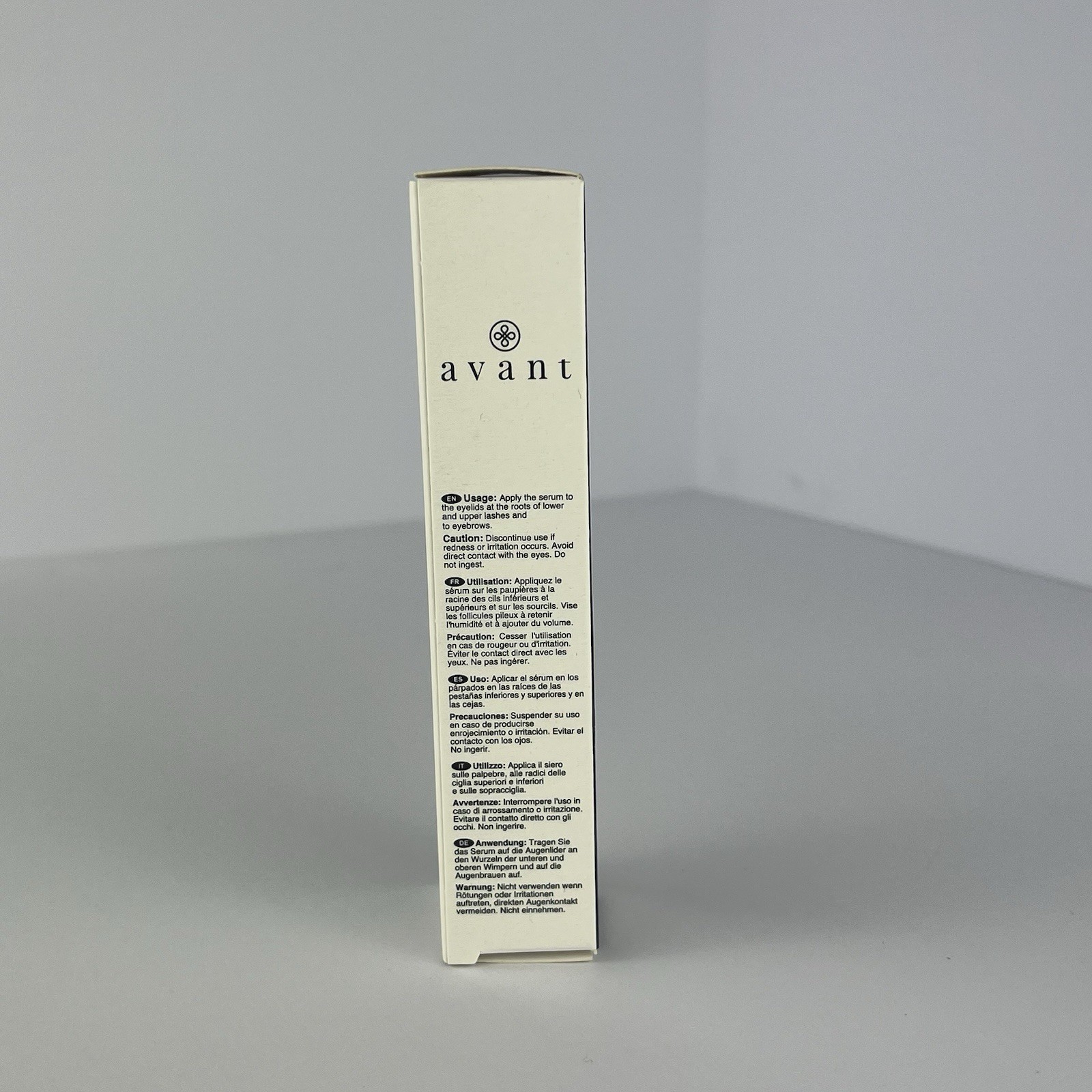 Avant Pro-Elongating Biotin Lash & Brow Fortifier Serum - Full Size .10oz/3ml