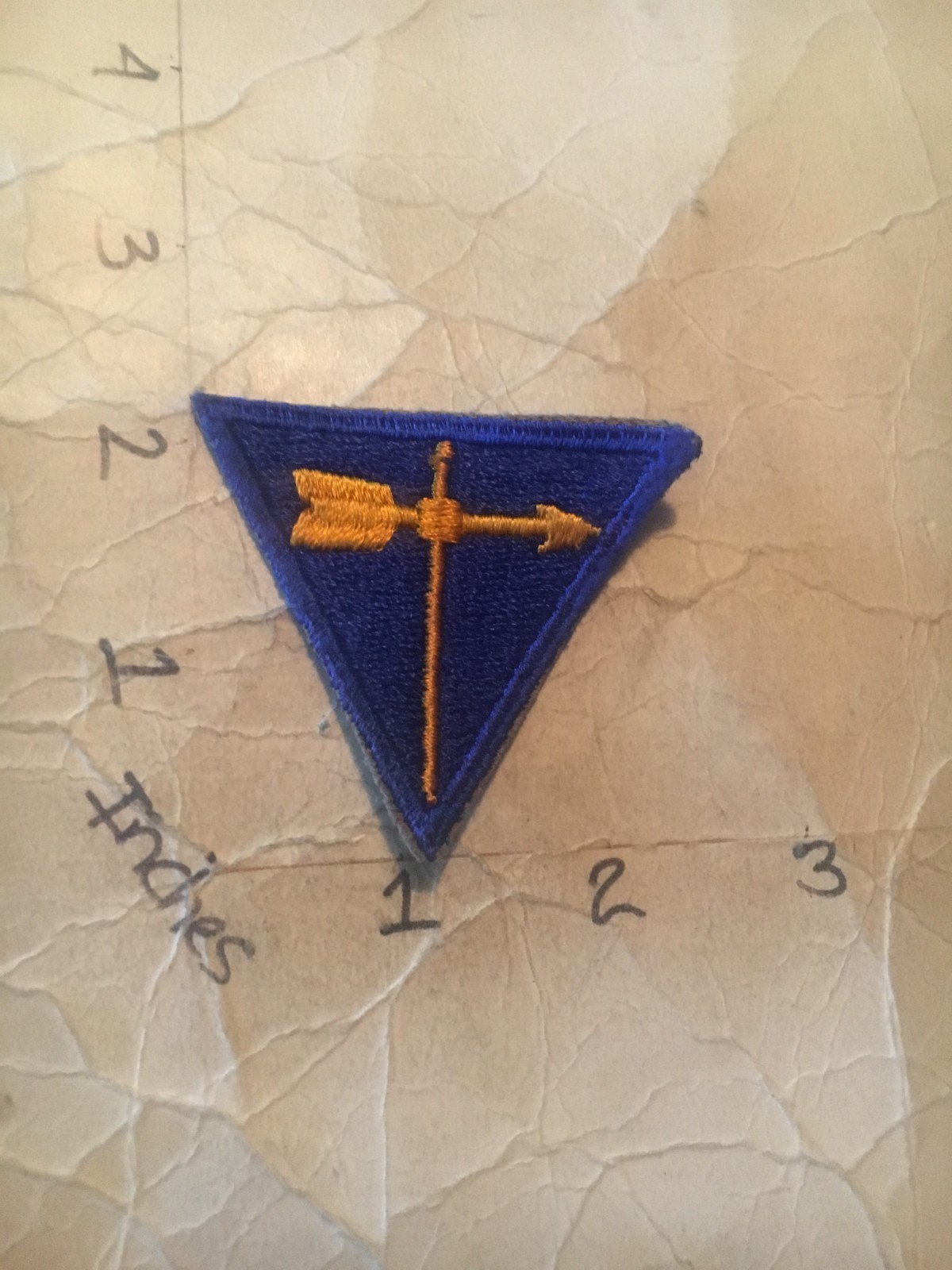 WW2 to Korea era US Army USAAF Weather Specialist cuff c/e patch 8/22/25