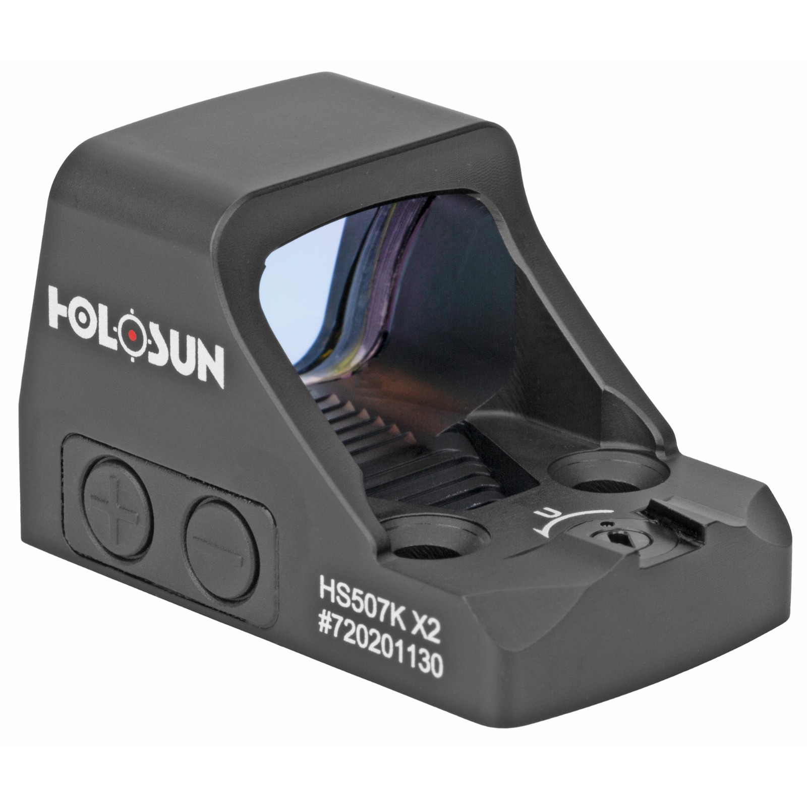 HOLOSUN 507K-X2 Red Dot, 32 MOA Ring + 2 MOA Dot Sight - Black