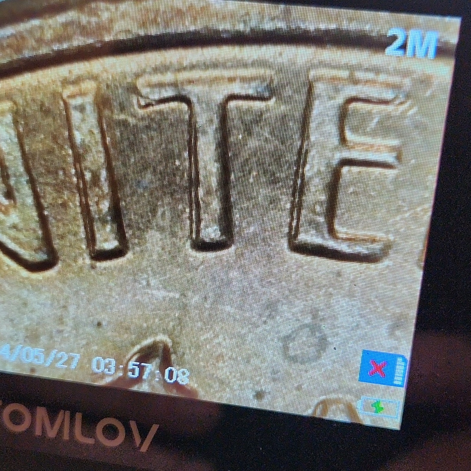 1975 Lincolnl Cent,Misaligned Die, Doubled Die Reverse, DDR, Mint RD