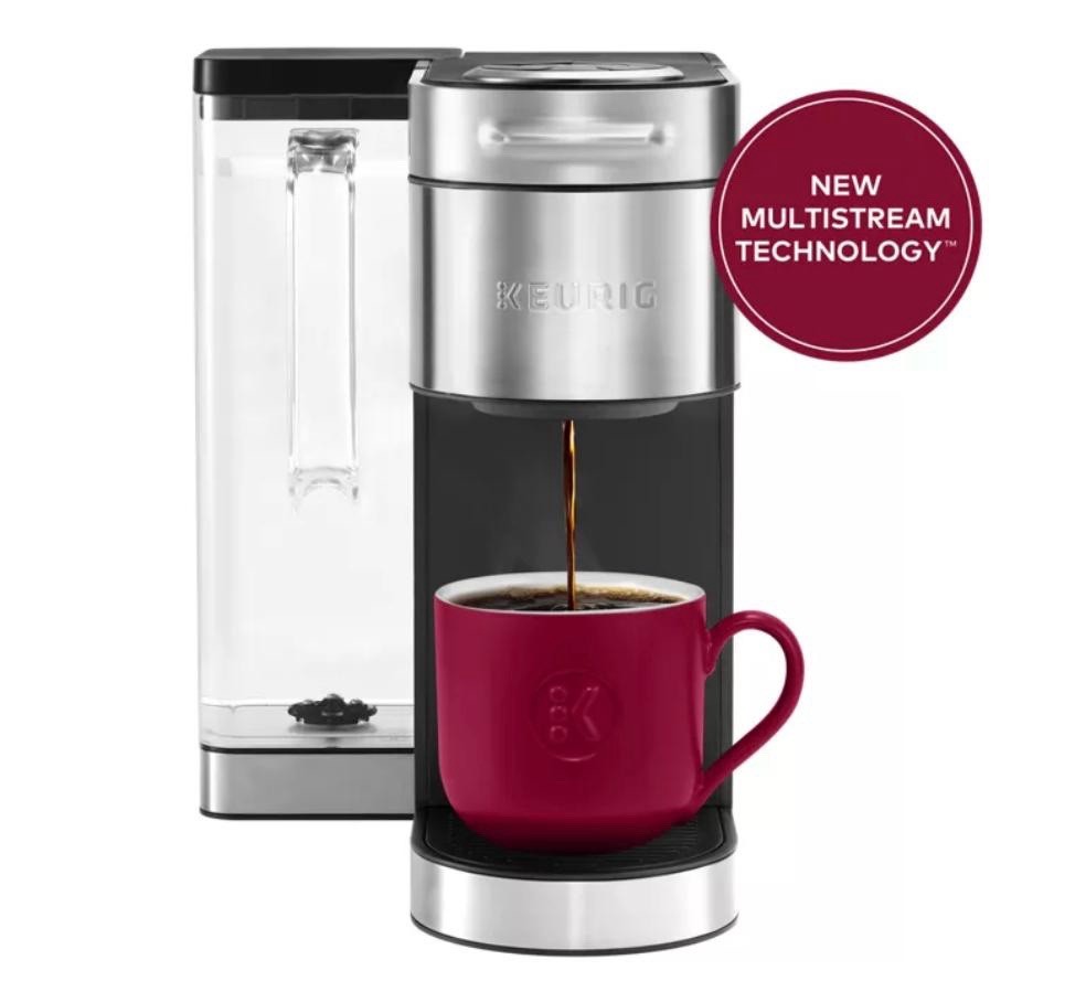Keurig K-Supreme Gray Pod Coffee Machine
