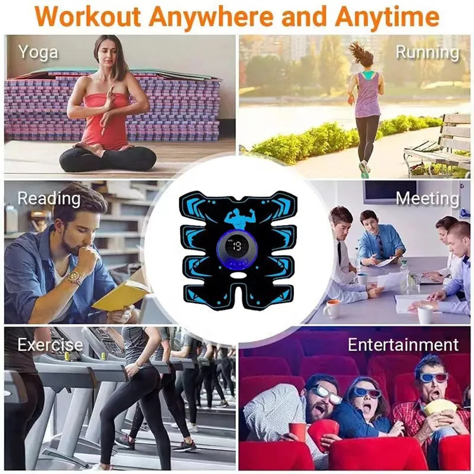 Tactical X Abs Stimulator 2025 V2 Upgraded - Ultimate ABS 360 Stimulator