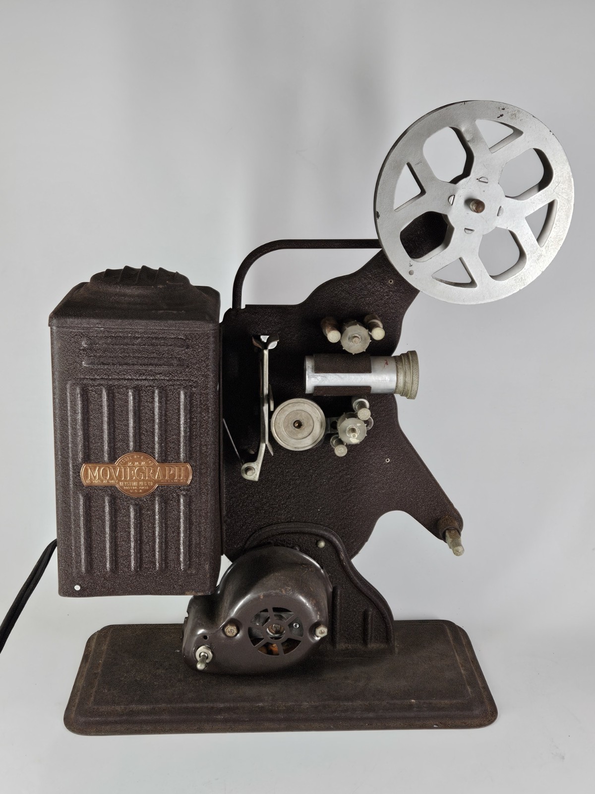 KEYSTONE MOVIEGRAPH Model No. E-743 Vtg Antique 16mm Movie Projector For Parts