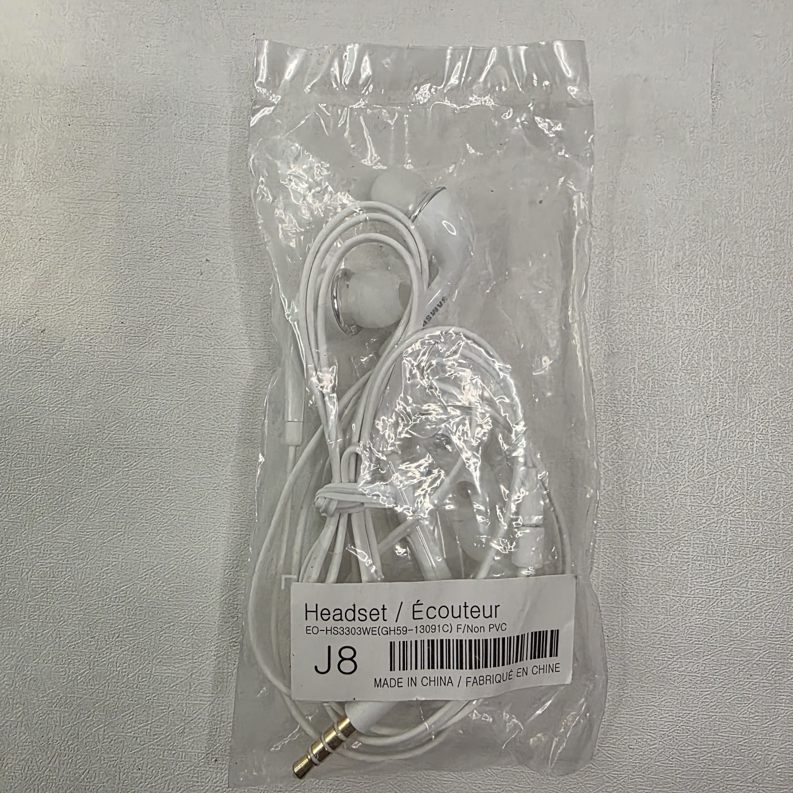 Samsung HS330 J8  White In-Ear Only Headsets. NEW