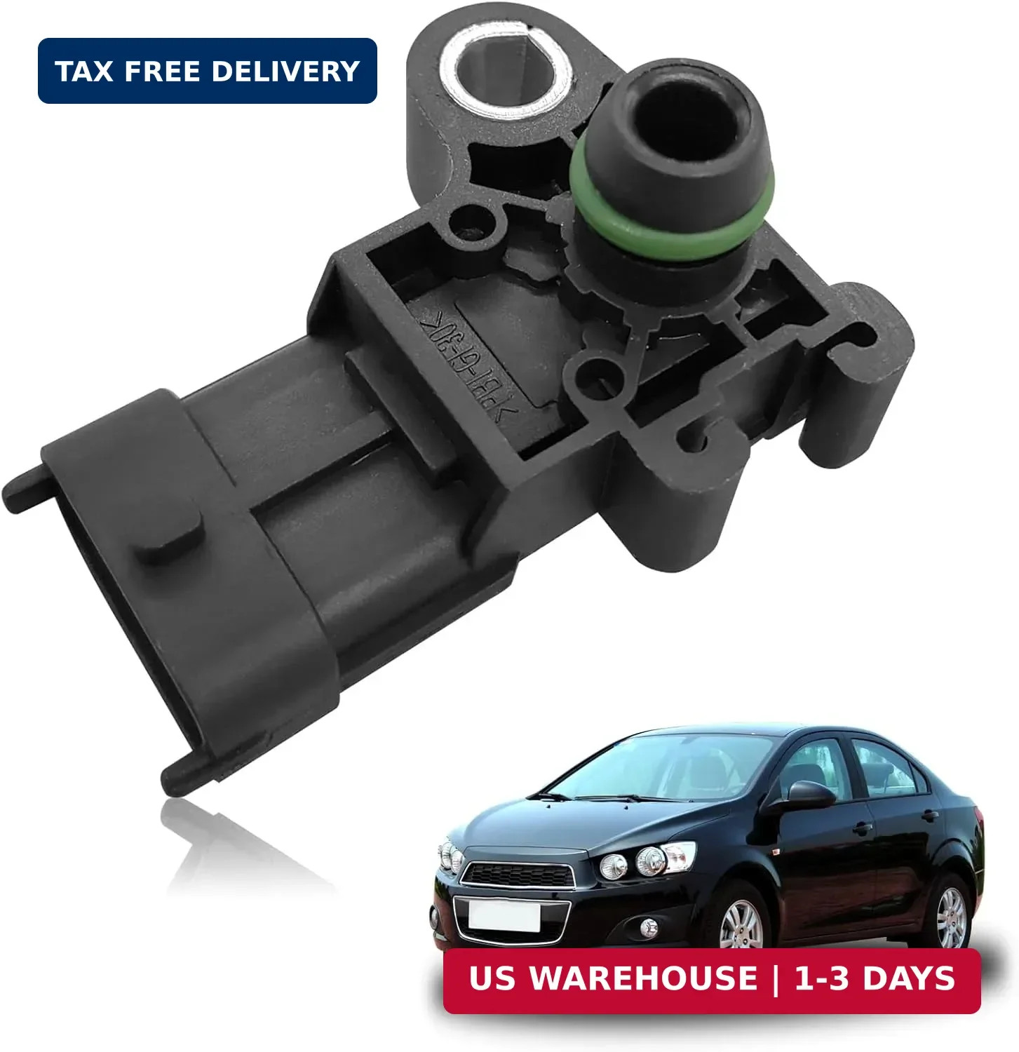 55573248 MAP Sensor Manifold Absolute Pressure For Chevy Impala Buick Enclave
