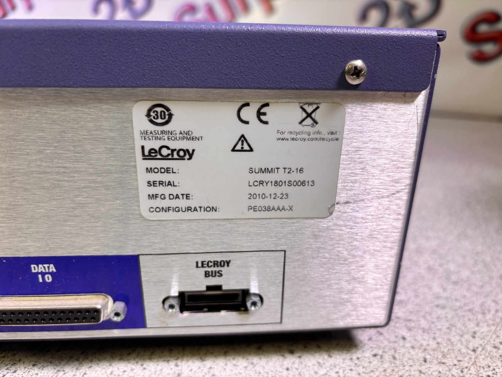 LeCroy Summit T2-16 Analyser for PCIexpress.