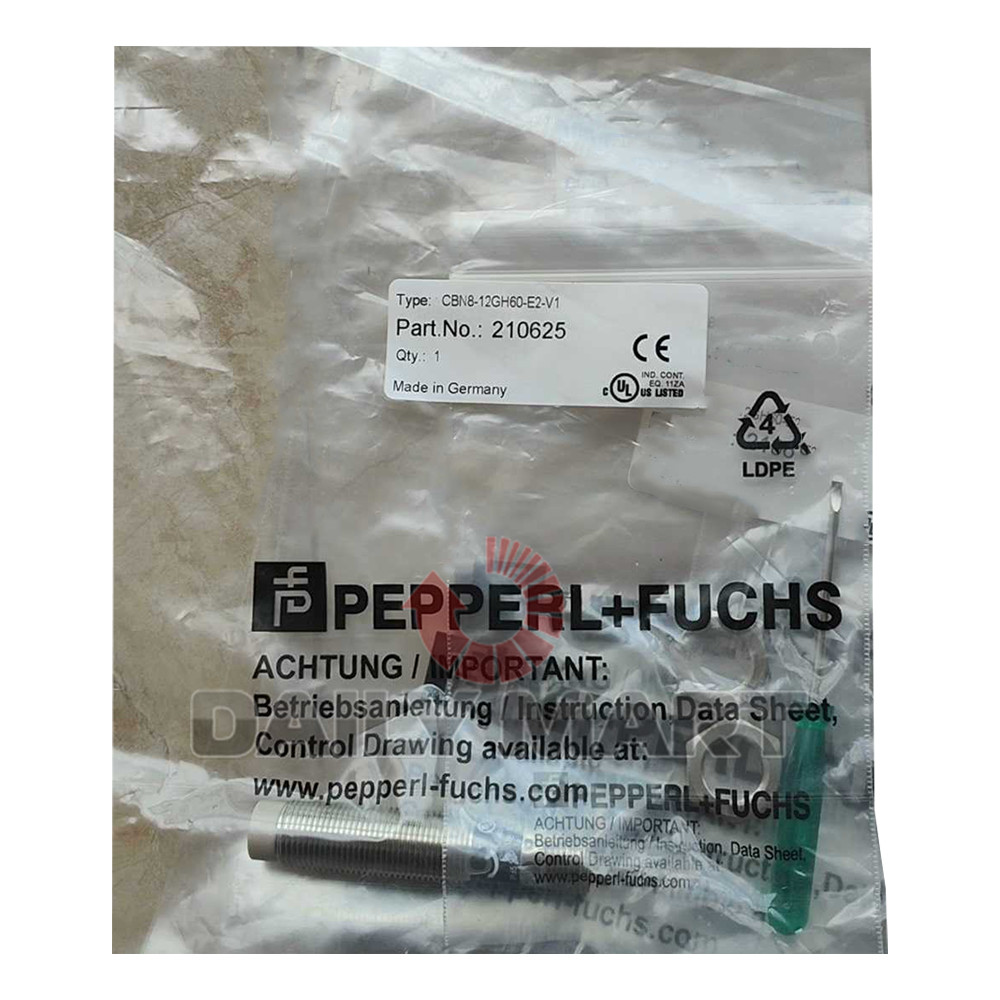 New In Box PEPPERL+FUCHS CBN8-12GH60-E2-V1 Proximity Sensor