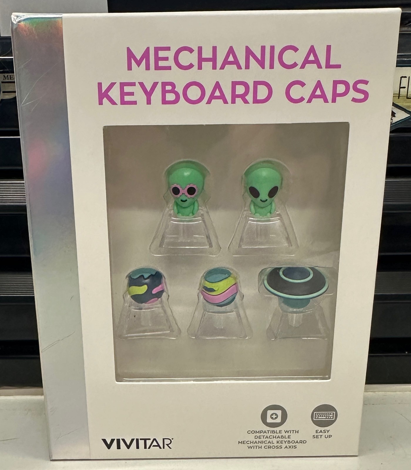 New Items: Vivitar Mechanical Keyboard Caps - UFO