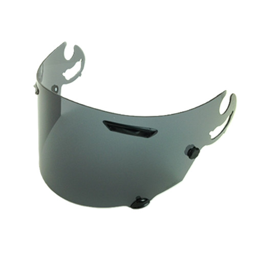 ARAI Helmet SAL Dark Smoke Tint Race Shield Visor Antifog Coating Tear Off Post
