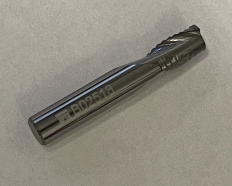 Castle 110 Standard 8mm Roughing Bit Helix (Up-cut)