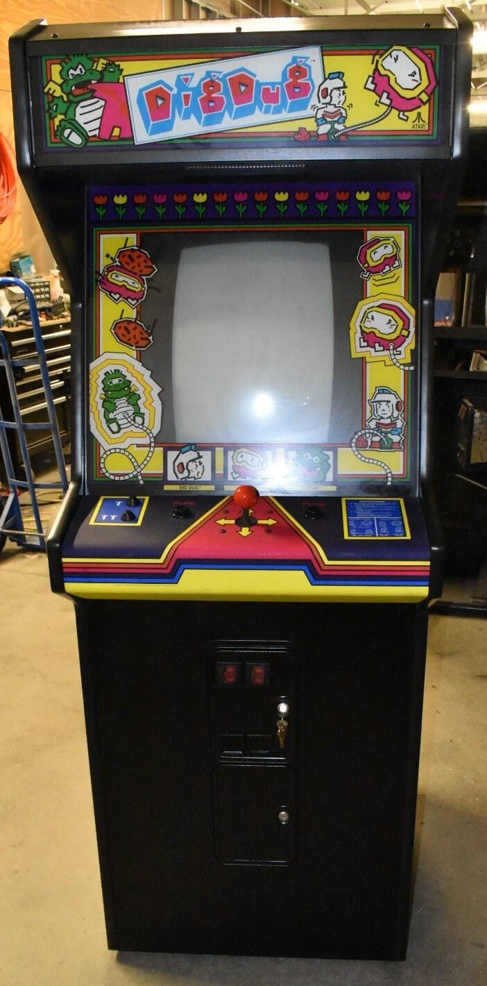 DIG DUG ARCADE MACHINE by ATARI (Excellent Condition) *RARE*