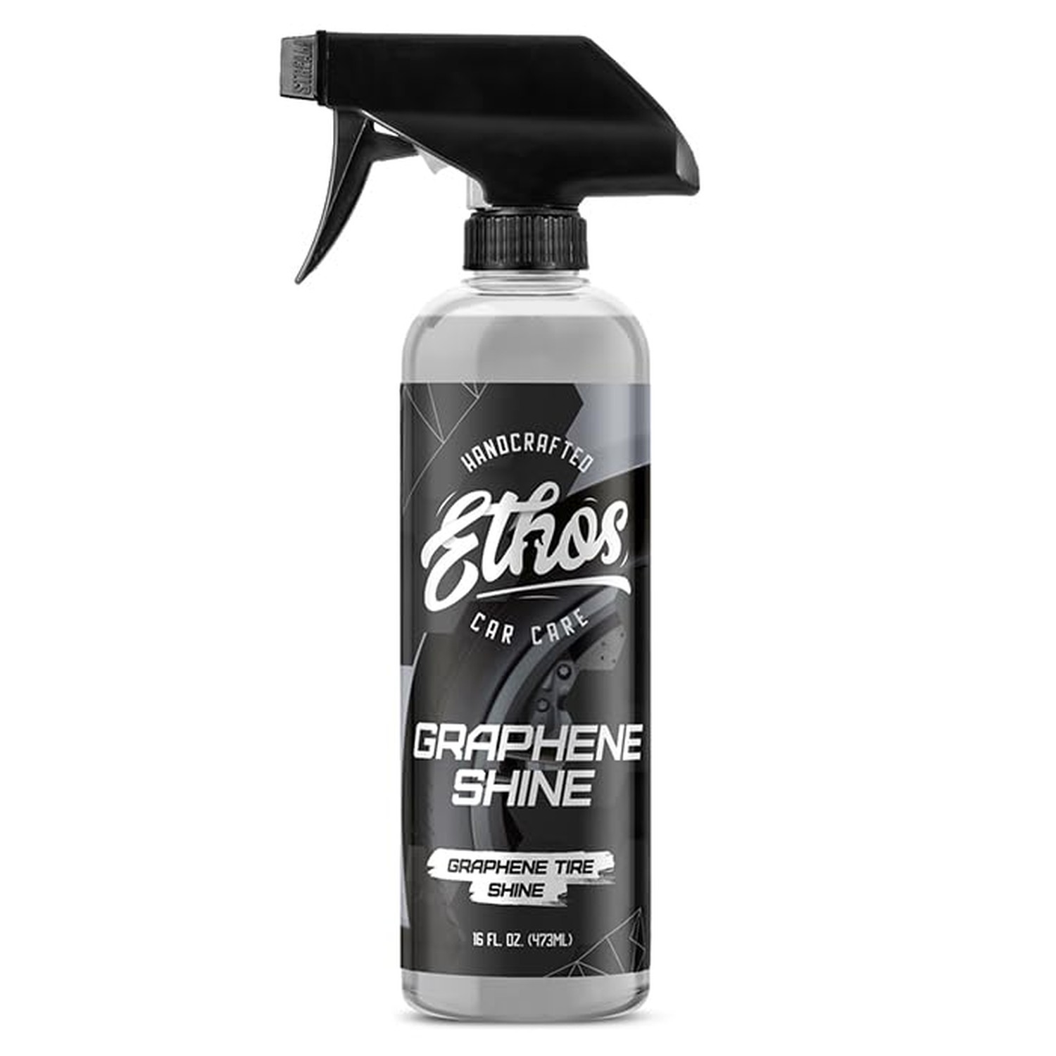 Ethos Graphene Shine - Trim & Tire Shine Spray, High Sheen, Non Greasy, Sling...