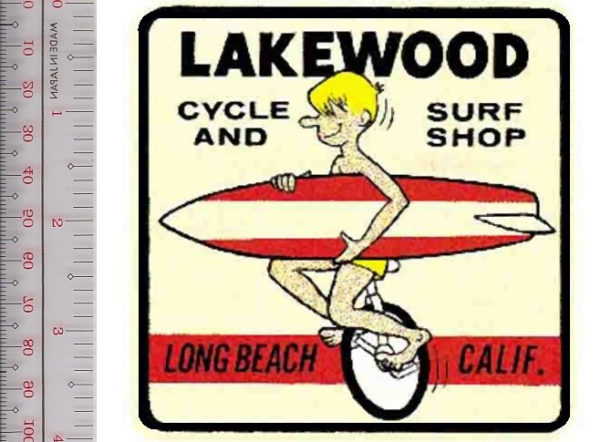 Surfing USA Lakewood Cycle and Surf Shop Long Beach Patch NO TARIFF