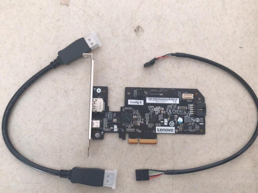 Lenovo Thunderbolt 3 PCLE X4 expansion card 01AJ970 FRU：01AJ970