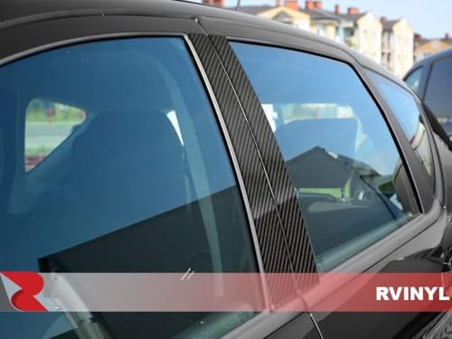 Pillar Post Pre Cut Window Trim Kits in Matte Black Compatible Matte (Black)