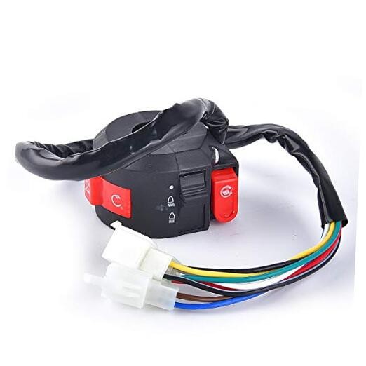 Left Handlebar Switch Assembly Replacement for 50cc 70cc 90cc 110 cc 125cc