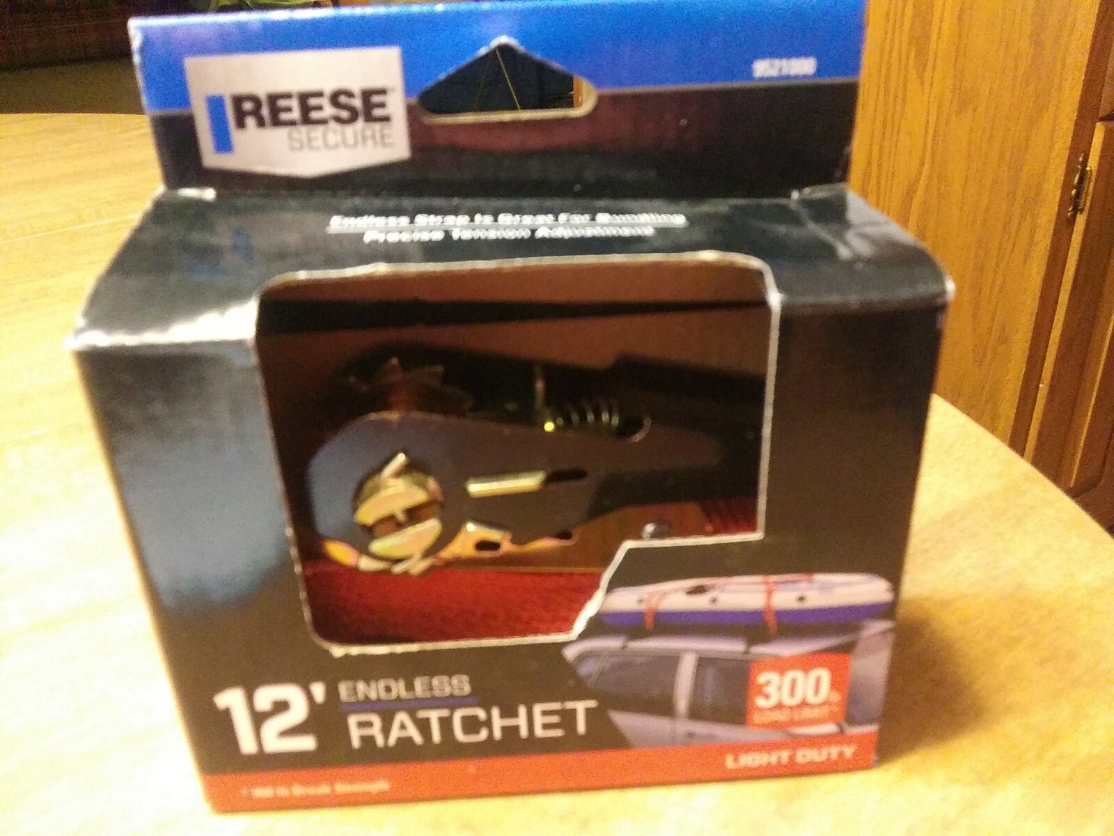 Reese Secure 9521000  ratchet 1 inch by 12 ft BRAND NEW