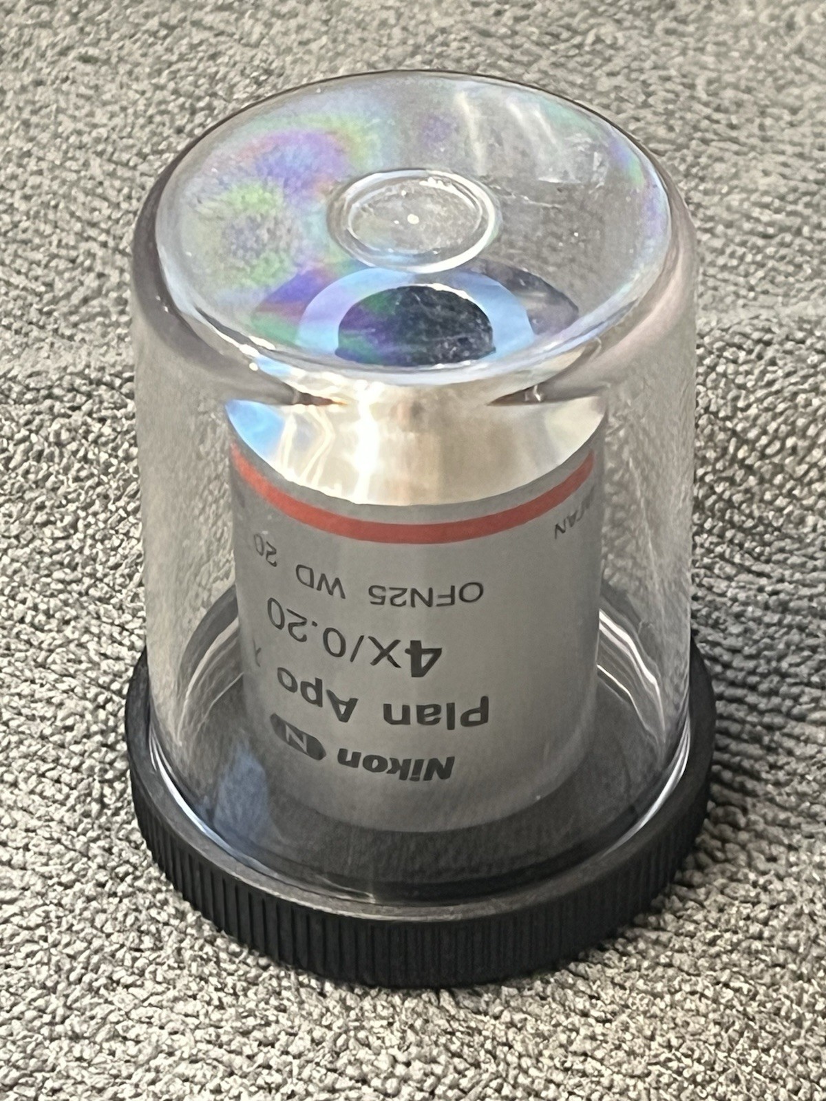 Nikon Plan Apo Lambda 4x 0.2 CFI Microscope Objective 25mm Thread