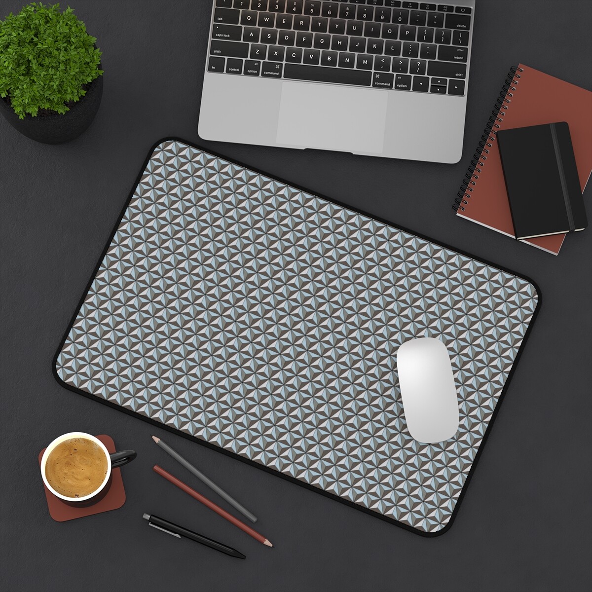 Space Ship Earth Inspired Desk Mat