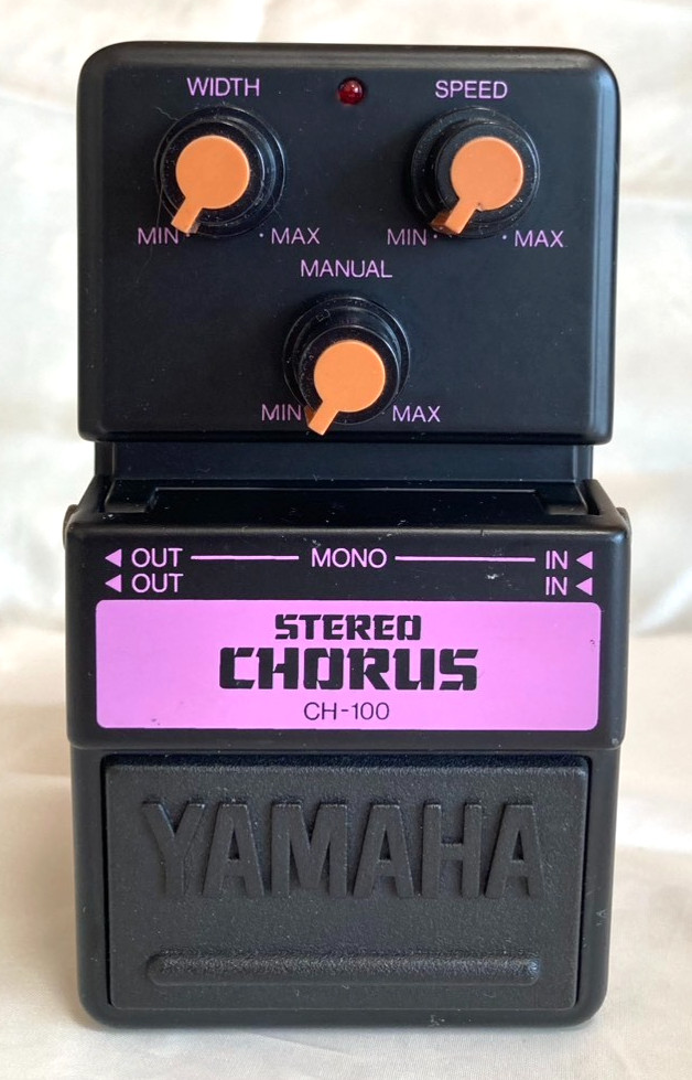 Yamaha CH-100 Stereo Chorus Guitar Effects Pedal Made In Japan 90s Free Shipping