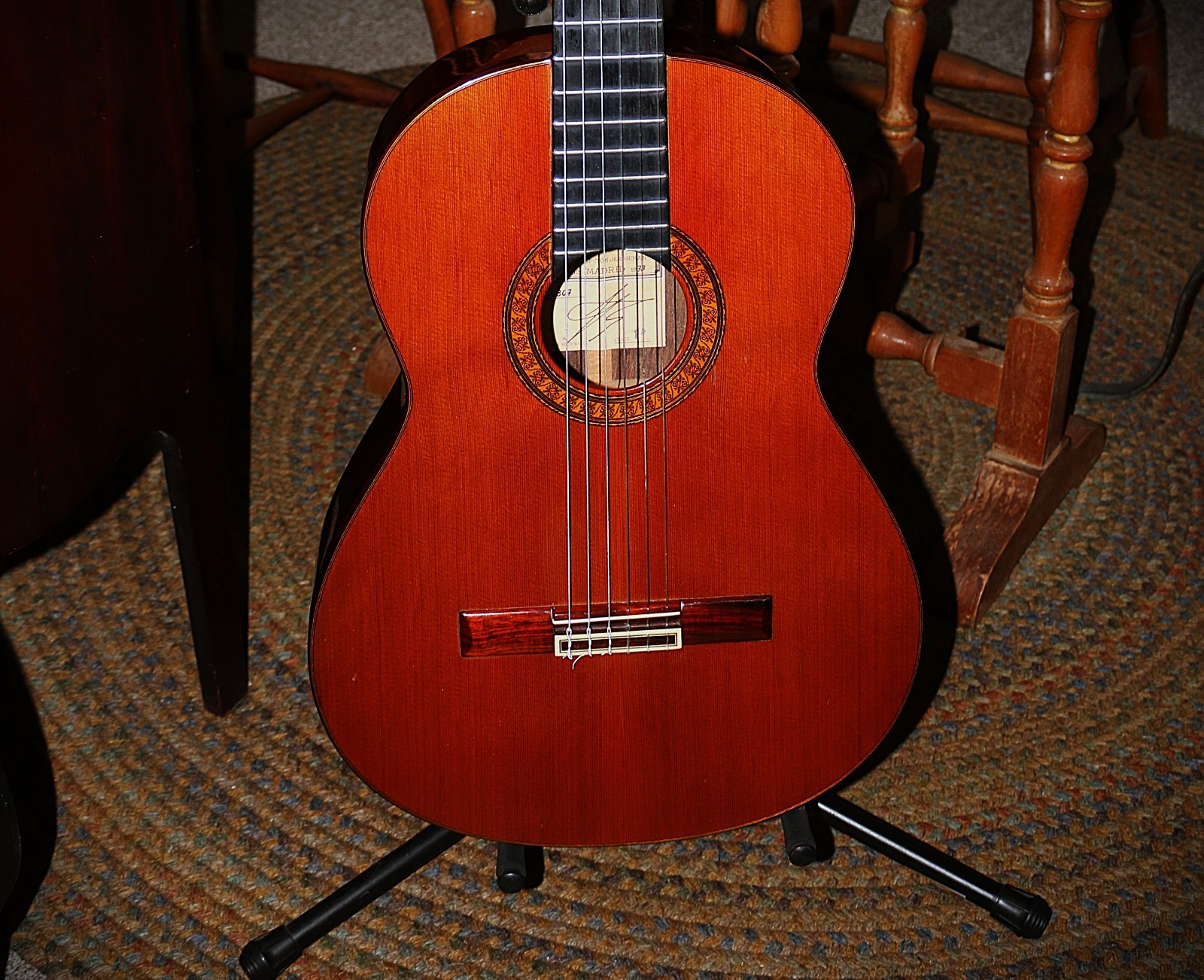 Vintage Ramirez 1A classical guitar 1973