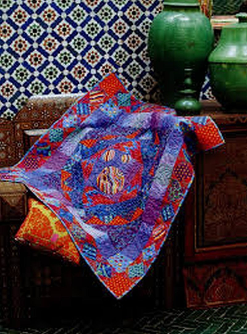 Quilts In MOROCCO ~ Quilting Pattern Book ~ 20 Stunning Patchwork Designs