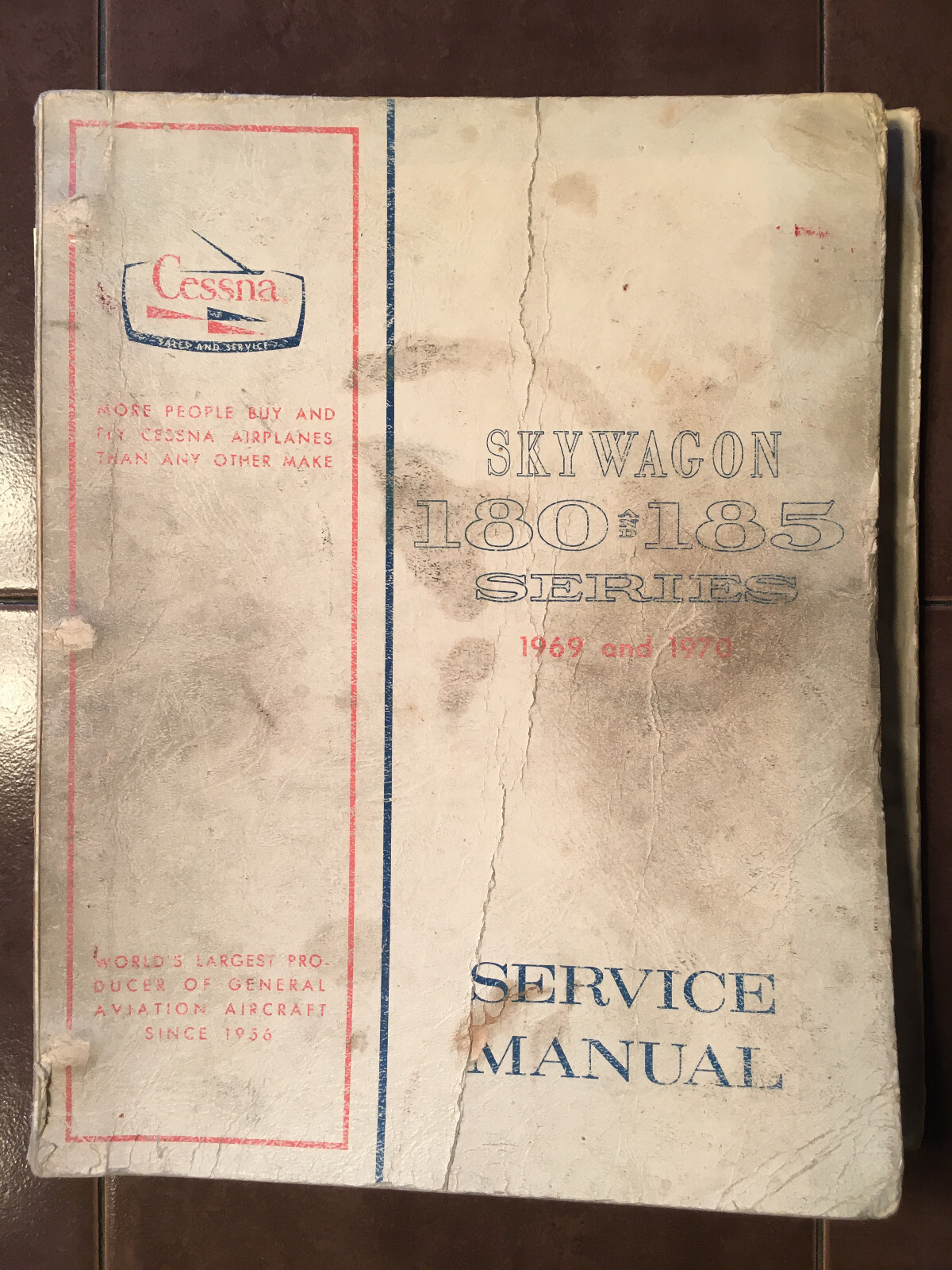 1969-1970 Cessna Slywagon 180H & A185E Service Manual