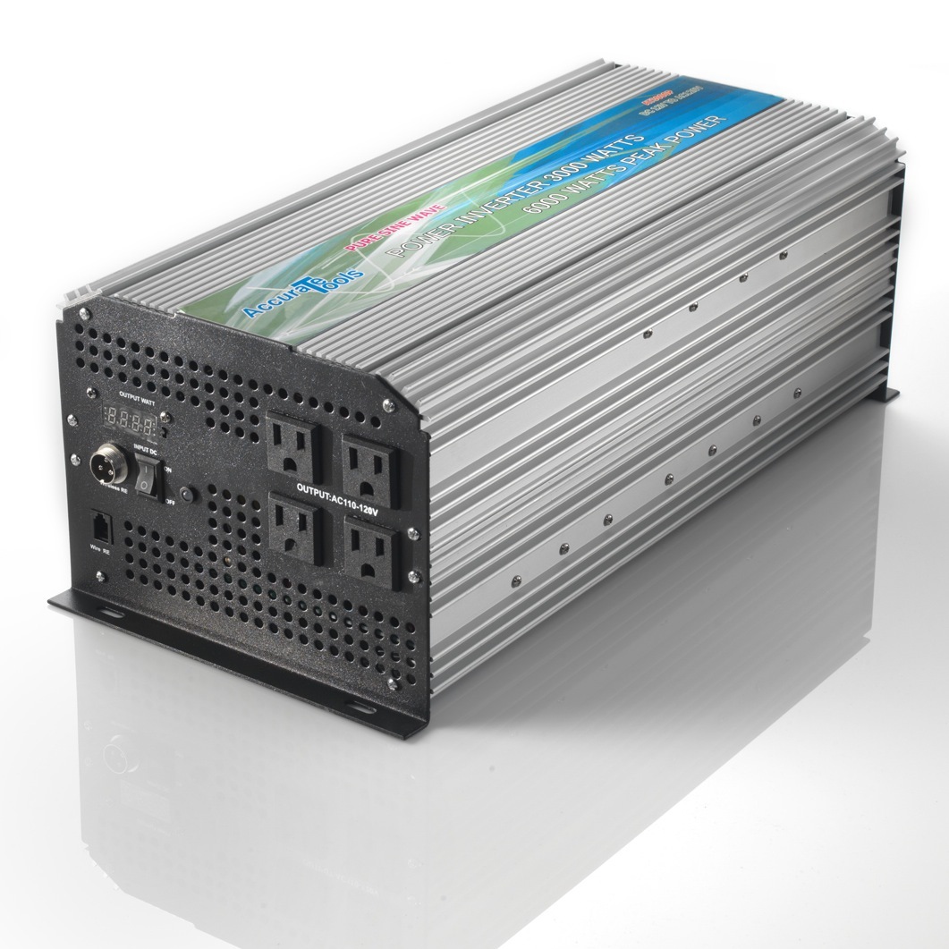 NEW ADVANCED PURE SINE WAVE POWER INVERTER 3000/6000 WATT DC TO AC! 12V to 120V!