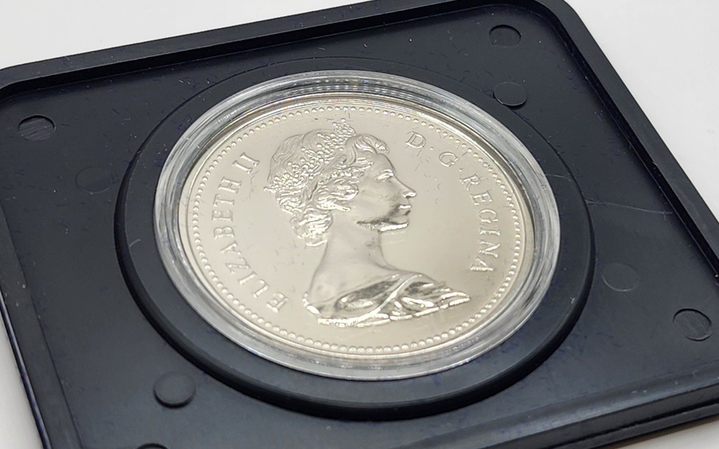 UNC 1976 Canada 1 Dollar Coin - KM# 76.2