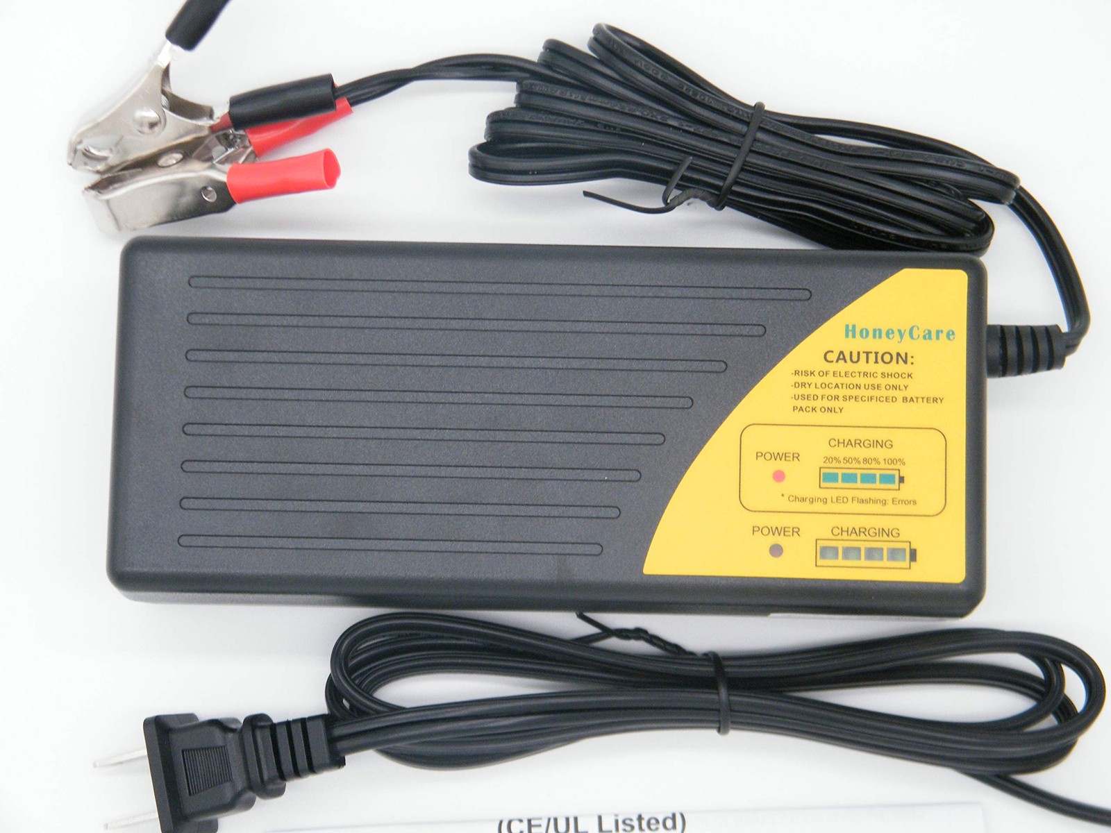 36V Lead Acid Battery Charger Desulfator,36V Trickle Charging Black