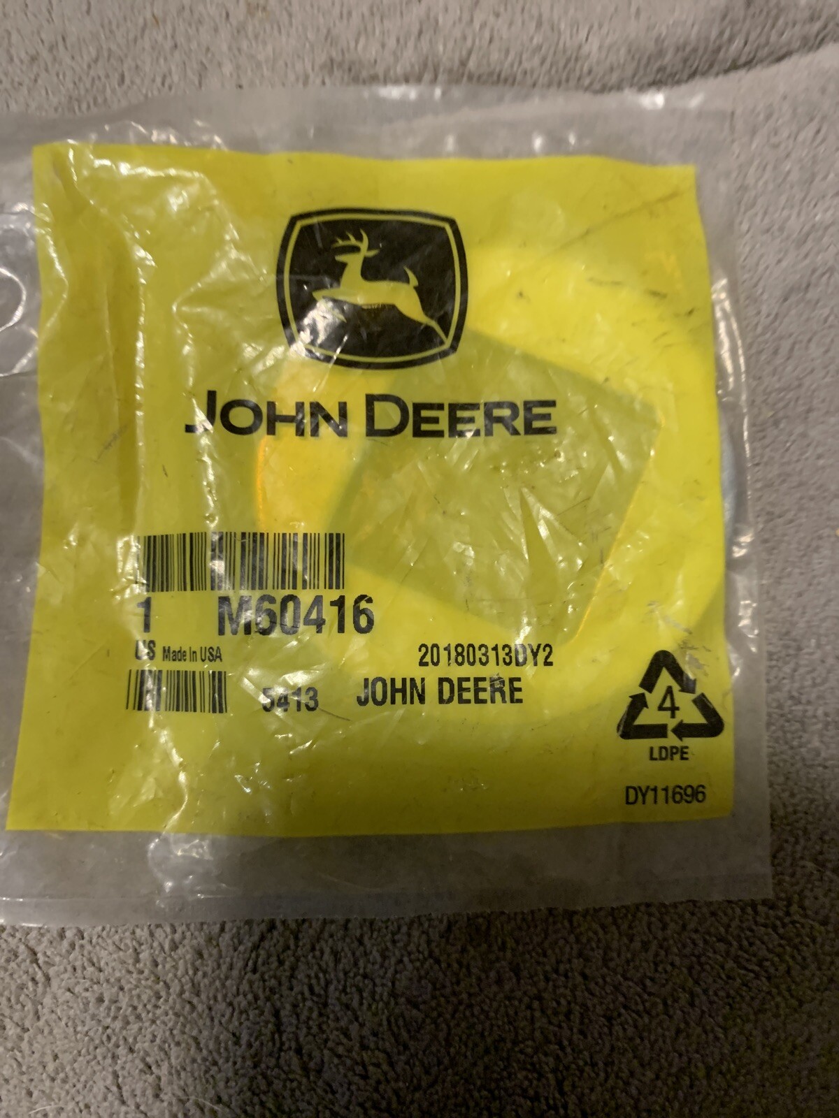 John Deere Original Equipment Washer #M60416 lot of 2
