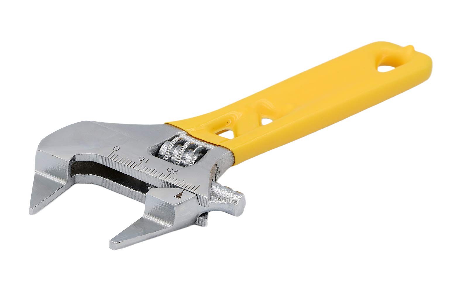GETUHAND Extra Slim Jaw 4-Inch/5-Inch Adjustable Wrench, Black, Metal