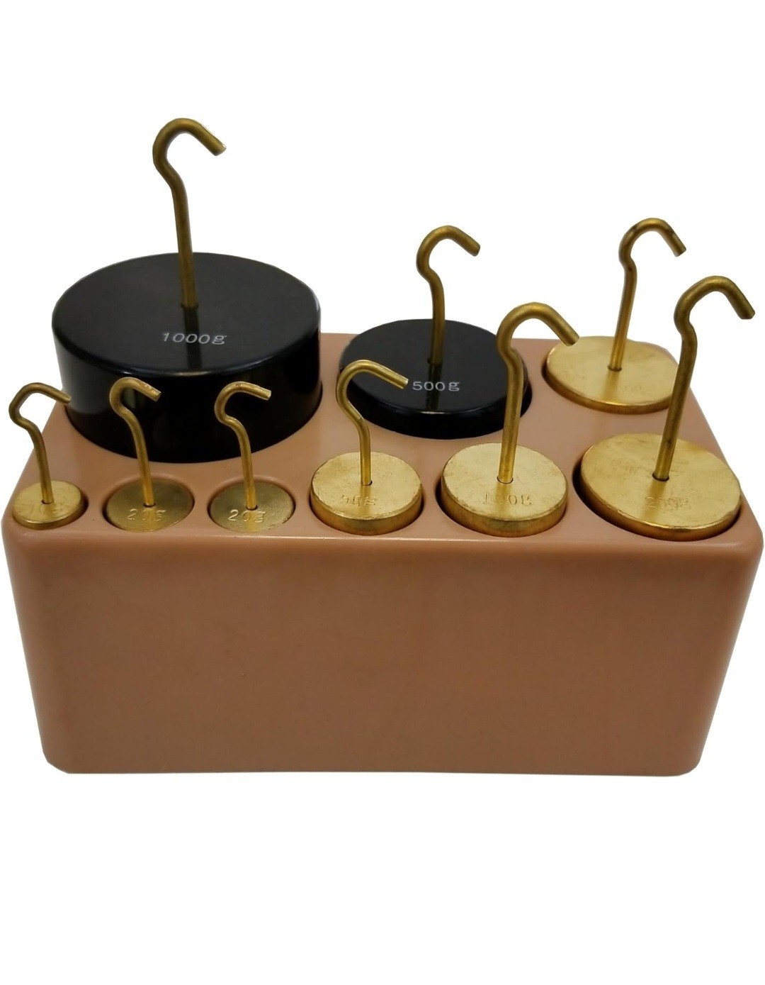 4-2500-1 Hooked Weight Set, Nine-Piece