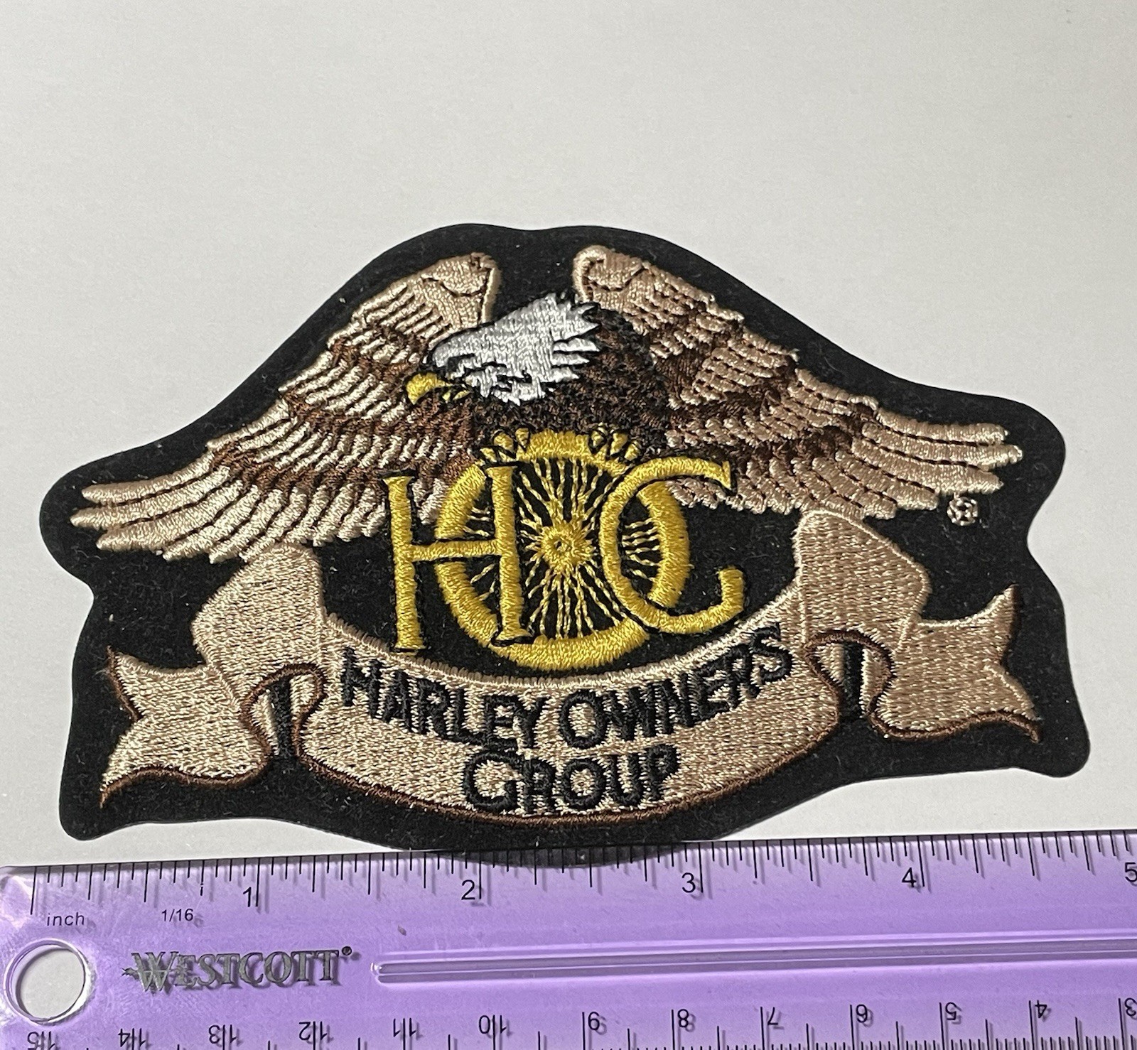 New Harley Davidson Harley Owners Group Eagle  Jacket Patch Motorcycle #M41