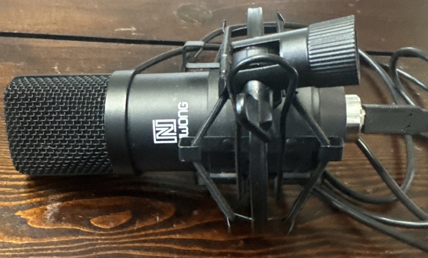 NahWong Microphone USB TESTED AND WORKS