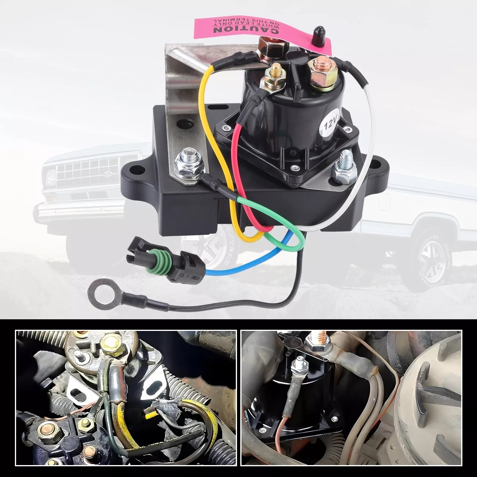 Glow Plug Controller Solenoid Relay for 87-94 6.9 7.3 IDI Ford Diesel .