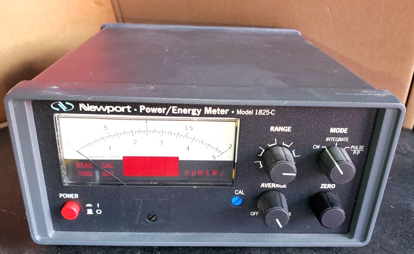 1825-C Newport Optical Power / Energy Meter