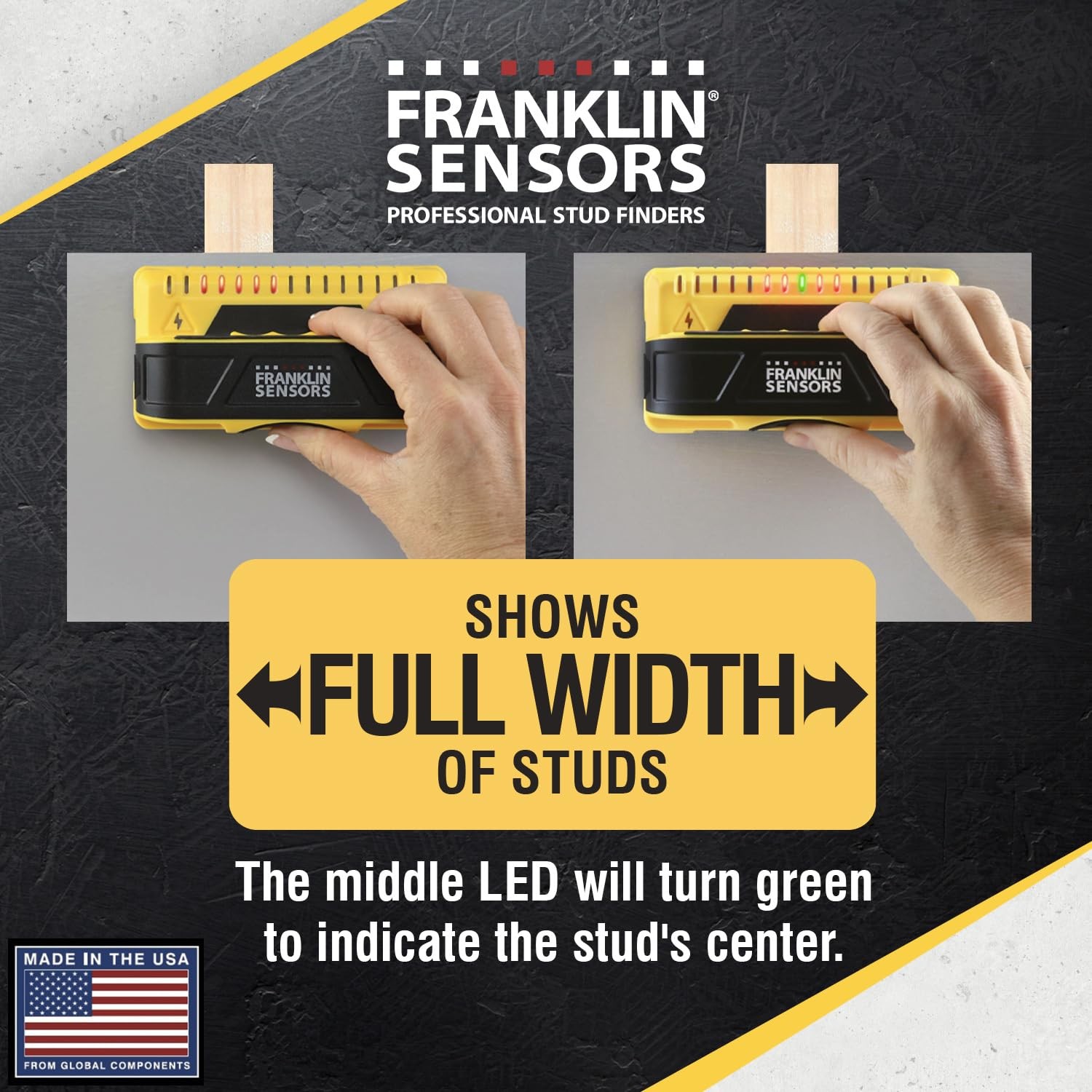 ProSensor M150/X990 Stud Finder with Live Wire Detection